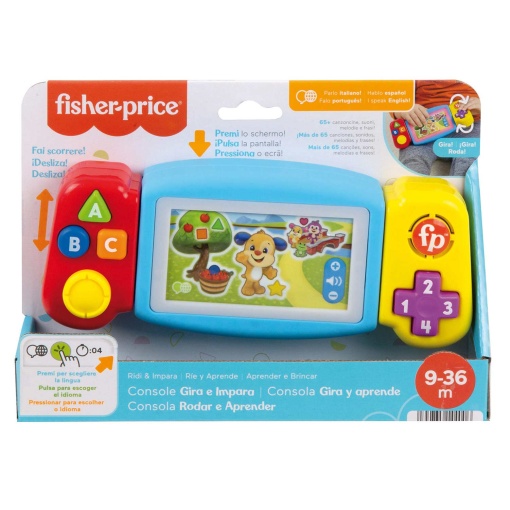 Consola gira e aprende FISHER-PRICE Mattel HNL52