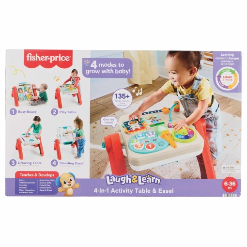 Mesa de actividades 4 em 1 aprender e brincar FISHER-PRICE Mattel JGW89