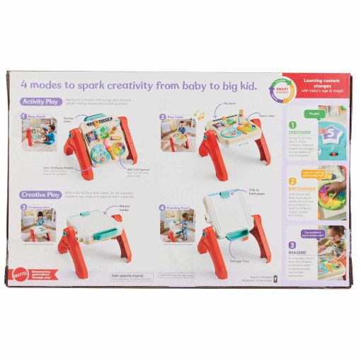 Mesa de actividades 4 em 1 aprender e brincar FISHER-PRICE Mattel JGW89