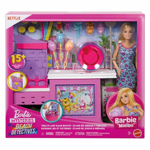 BARBIE Misteries Beach Detectives - Malibu Mattel JFV67