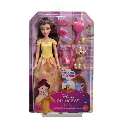Disney Princess Belle e cão Mattel JFC42