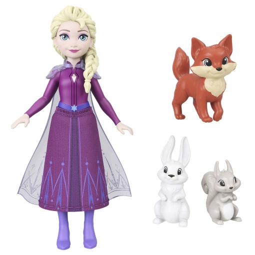 DISNEY Frozen Elsa e animais de inverno Mattel JFG28