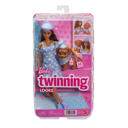 BARBIE Twinning Looks Teresa e cachorro Mattel JFP38