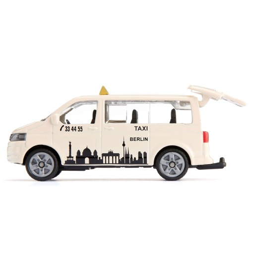 Carrinha VW T5 Taxi Van miniatura SIKU