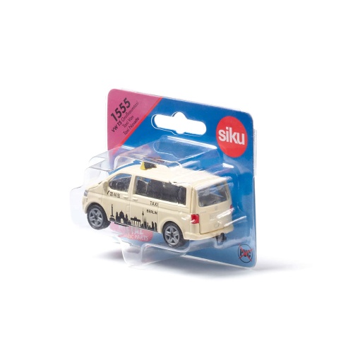 Carrinha VW T5 Taxi Van miniatura SIKU