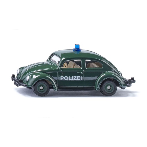 Carro VW Beetle polícia miniatura SIKU