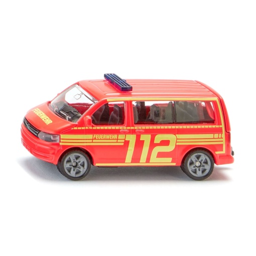 Carrinha VW T5 Fire Command Car miniatura SIKU