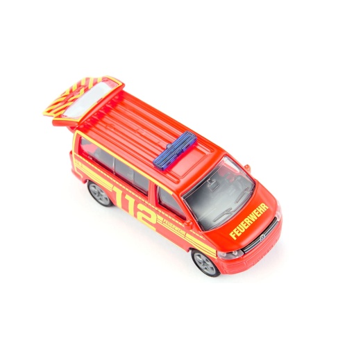 Carrinha VW T5 Fire Command Car miniatura SIKU