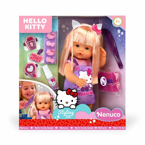 NENUCO HELLO KITTY conjunto de cabeleireiro FAMOSA