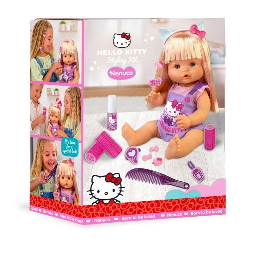 NENUCO HELLO KITTY conjunto de cabeleireiro FAMOSA