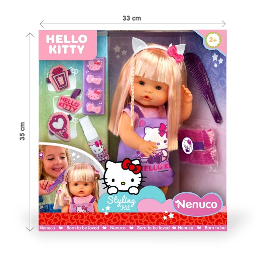 NENUCO HELLO KITTY conjunto de cabeleireiro FAMOSA