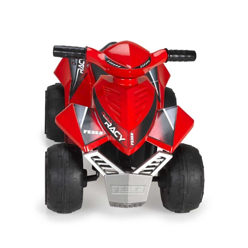 Quad eléctrico FEBER Racy 6V lítio vermelho FAMOSA