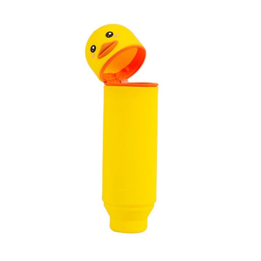 Estojo escolar de silicone iTotal pato