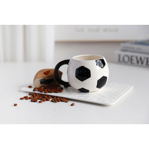 Caneca de cerâmica chunky iTotal futebol 470ml