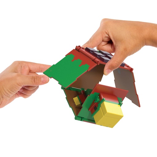 MINECRAFT Flippin' Figs 2 em 1 bebé Sniffer + Sniffer de relva Mattel HTL43/JCN25