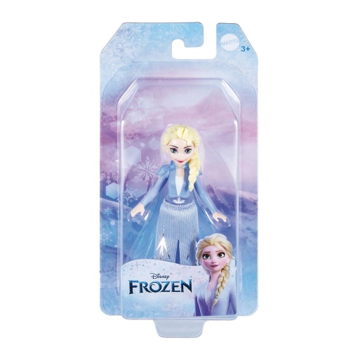 Disney Frozen Elsa saia lilás 9cm Mattel HLW97/HLW98