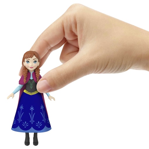 Disney Frozen Anna saia azul 9cm Mattel HLW97/HPD46