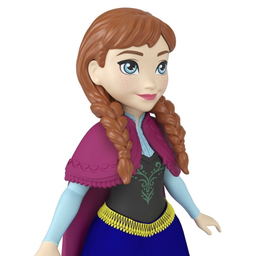 Disney Frozen Anna saia azul 9cm Mattel HLW97/HPD46