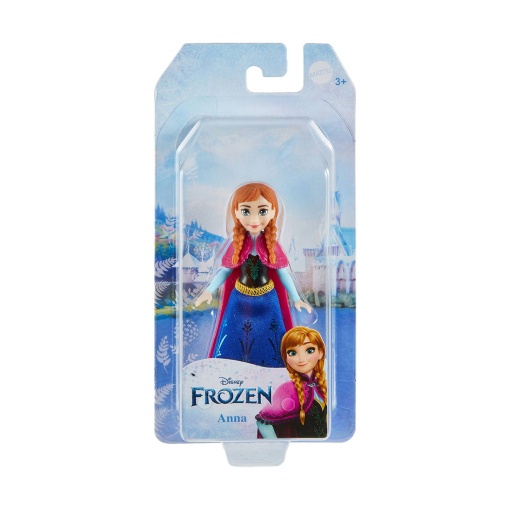 Disney Frozen Anna saia azul 9cm Mattel HLW97/HPD46