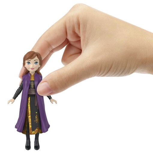 Disney Frozen Anna saia preta 9cm Mattel HLW97/HLW99