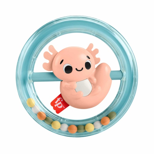 Chocalho sensorial axolote FISHER-PRICE Mattel HRB21/HRB19