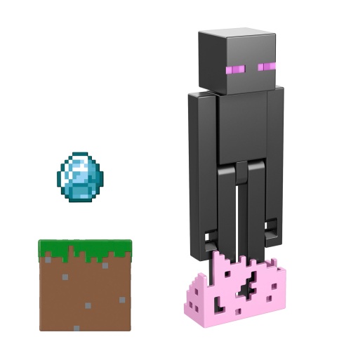 MINECRAFT figura Enderman 11cm Mattel GTP08/JCN37