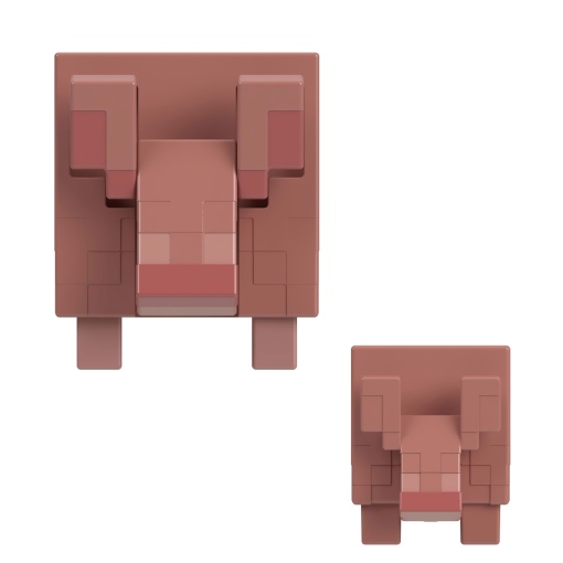 MINECRAFT figura Armadillo e bebé Armadillo Mattel GTP08/JCN40