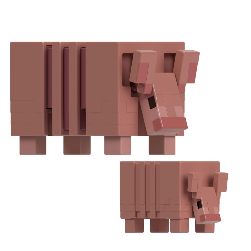 MINECRAFT figura Armadillo e bebé Armadillo Mattel GTP08/JCN40
