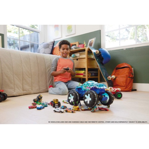 HOT WHEELS Monster Trucks Mega Wrex Alive telecomandado 1:24 MATTEL JBD90