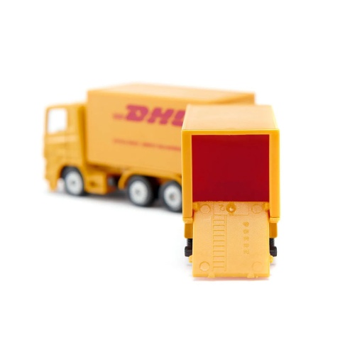 Camião DHL com atrelado miniatura SIKU