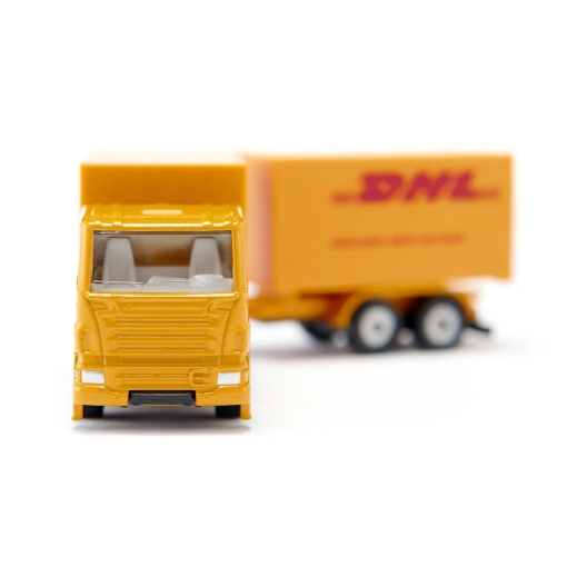 Camião DHL com atrelado miniatura SIKU