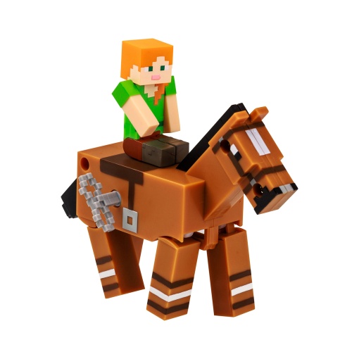 MINECRAFT figura + animal sortido BIZAK