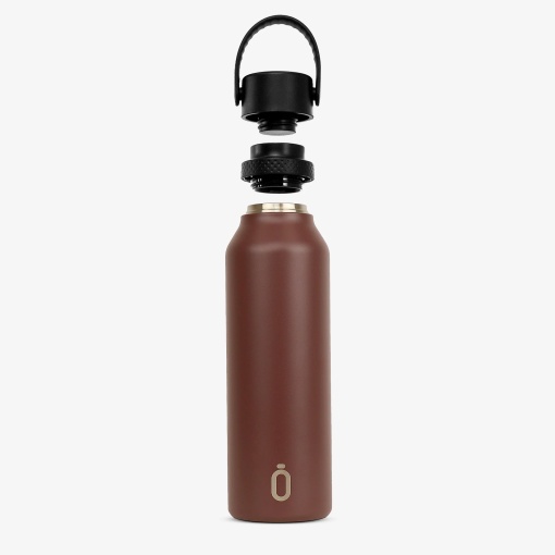 Garrafa térmica RUNBOTT MII 600ml cacau