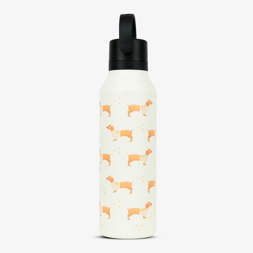Garrafa térmica RUNBOTT MII La Tortuguita Blanca 600ml teckel daisy
