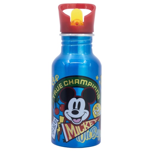 Garrafa nevada de alumínio com bico Disney Mickey True Champions 545ml