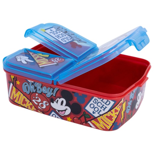 Caixa de lanche múltipla Disney Mickey True Champions
