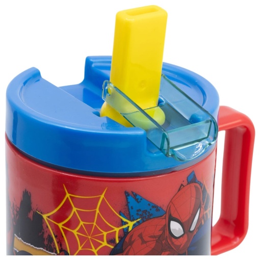 Copo cool com tampa e bico retráctil Marvel Spider-Man MOVING TARGET 530ml