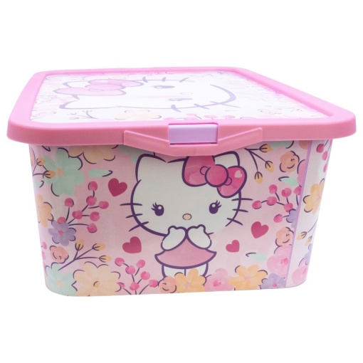 Caixa de arrumação Hello Kitty 13 litros
