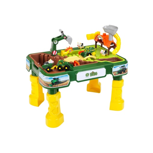 Quinta JOHN DEERE - mesa de brincadeira com areia e água KLEIN