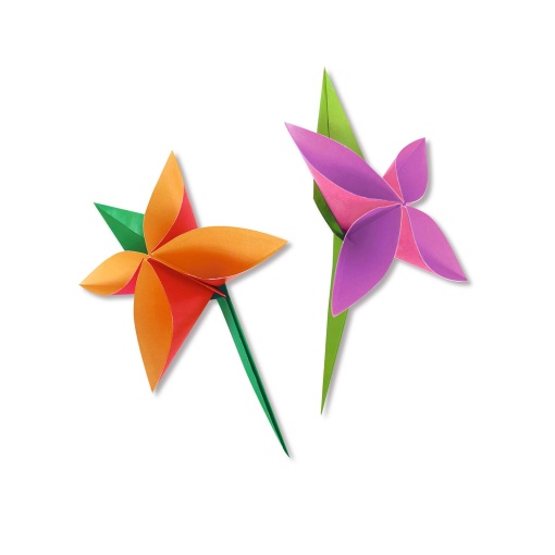 Papel origami URSUS Duo intensive 10 cores 15x15cm 80g 100 folhas