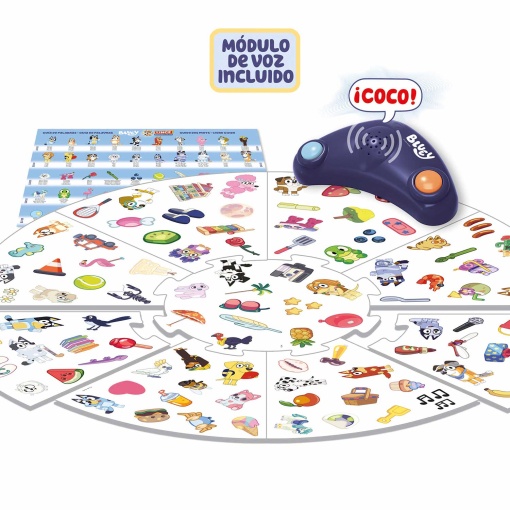 Lince eletrónico com voz de BLUEY EDUCA