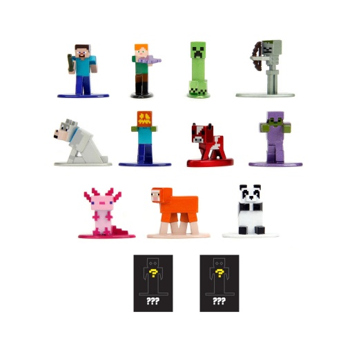 Minecraft figura de metal 4cm sortido surpresa JADA
