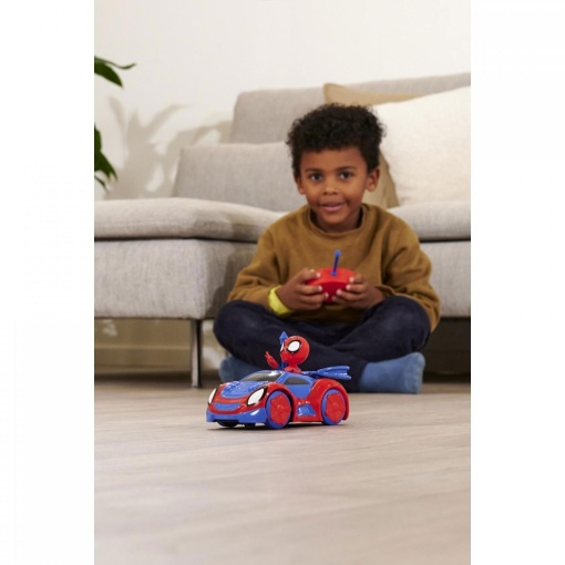 Carro telecomandado Marvel Spidey Web Crawler 1:24 JADA