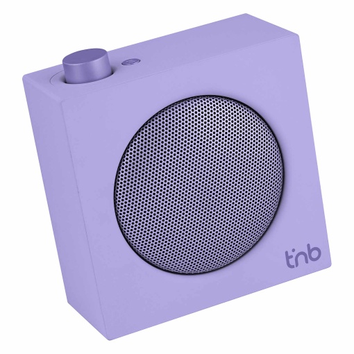 Coluna Bluetooth + rádio TNB Rainbow Cube 5w lilac purple