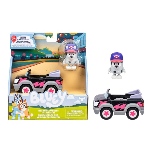 Bluey - Figura + veículo básico sortido