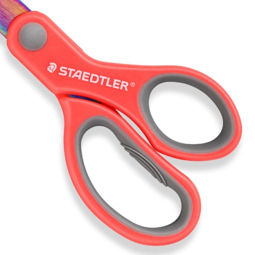 Tesoura escolar 21cm bico STAEDTLER Noris sortido