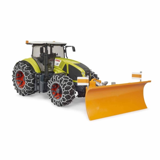 Trator Class Axion 950 com correntes de neve BRUDER