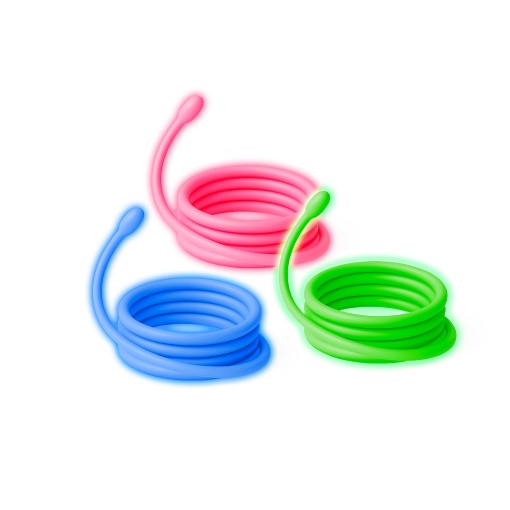 Kidyneon - Kit para decoração luminosa de parede - Espaço KIDYWOLF