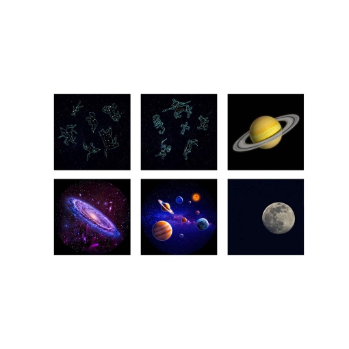 Projetor planetário Kidystar azul escuro KIDYWOLF