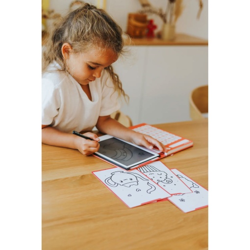 Bloco de desenho com ecrã LCD - Kawai KIDYWOLF KIDYDRAW